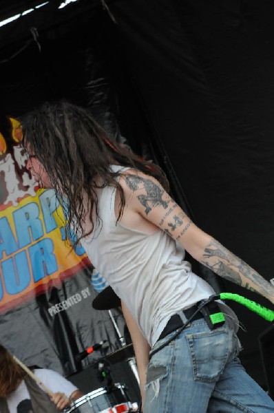 Underoath at Warped Festival, San Antonio, Texas