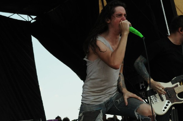 Underoath at Warped Festival, San Antonio, Texas