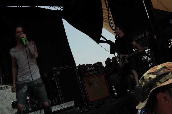 Underoath at Warped Festival, San Antonio, Texas