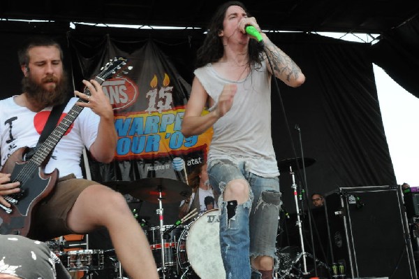 Underoath at Warped Festival, San Antonio, Texas