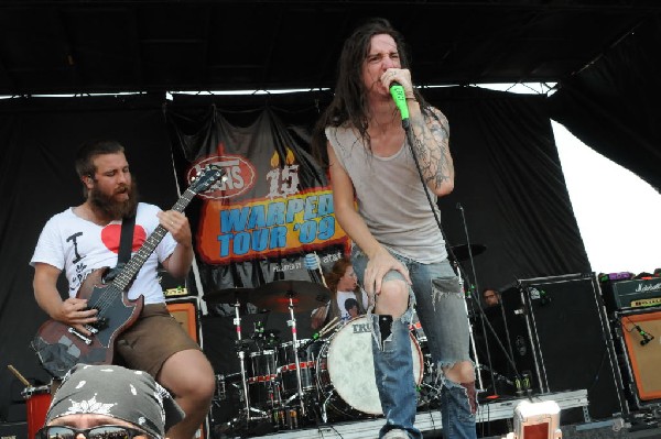 Underoath at Warped Festival, San Antonio, Texas