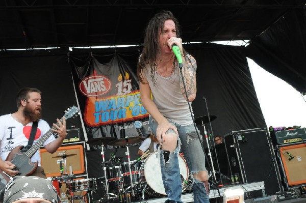 Underoath at Warped Festival, San Antonio, Texas