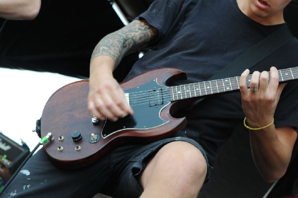 Underoath at Warped Festival, San Antonio, Texas