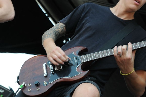 Underoath at Warped Festival, San Antonio, Texas
