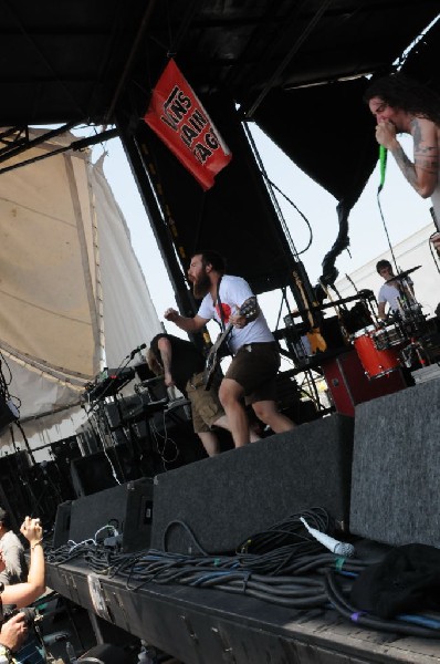 Underoath at Warped Festival, San Antonio, Texas