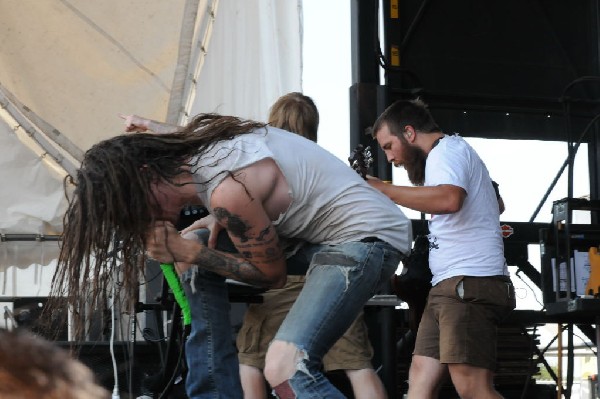 Underoath at Warped Festival, San Antonio, Texas