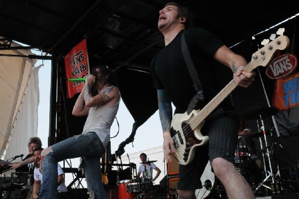 Underoath at Warped Festival, San Antonio, Texas