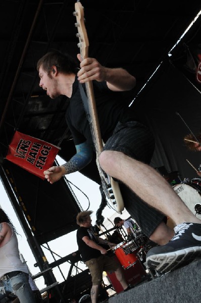 Underoath at Warped Festival, San Antonio, Texas