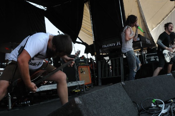Underoath at Warped Festival, San Antonio, Texas