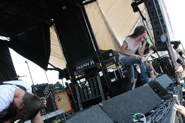 Underoath at Warped Festival, San Antonio, Texas