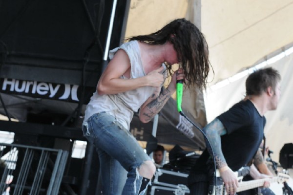 Underoath at Warped Festival, San Antonio, Texas