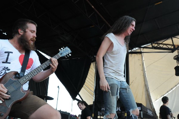 Underoath at Warped Festival, San Antonio, Texas