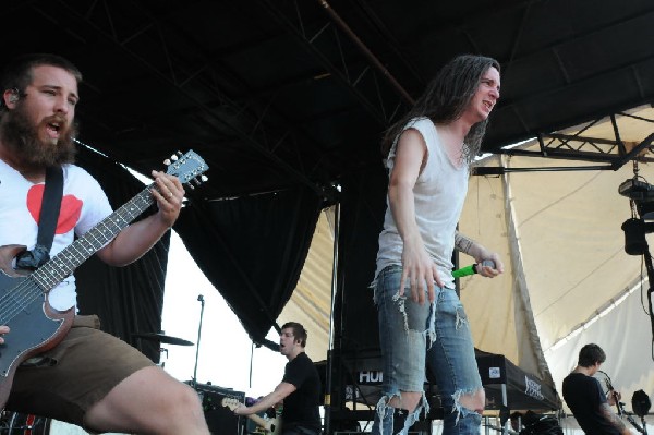 Underoath at Warped Festival, San Antonio, Texas