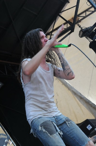Underoath at Warped Festival, San Antonio, Texas