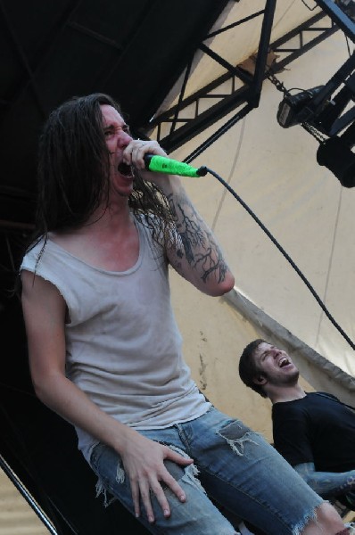 Underoath at Warped Festival, San Antonio, Texas