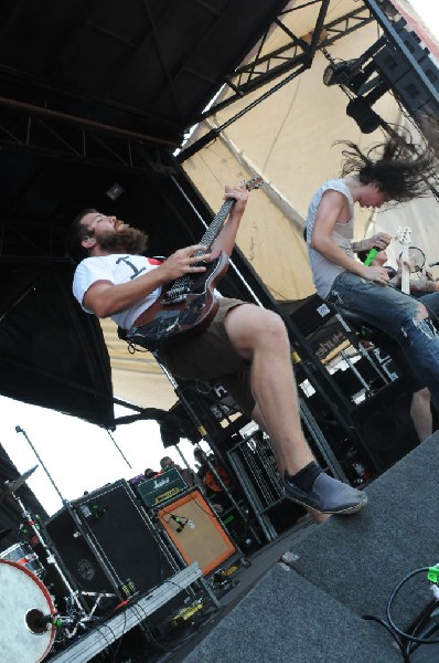 Underoath at Warped Festival, San Antonio, Texas