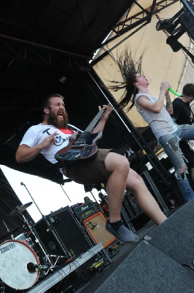 Underoath at Warped Festival, San Antonio, Texas