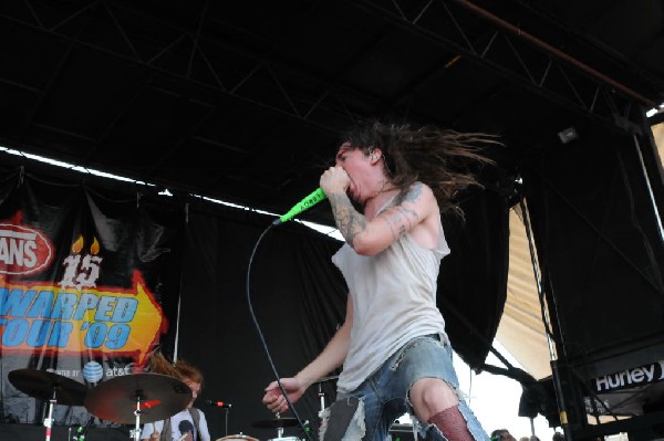 Underoath at Warped Festival, San Antonio, Texas
