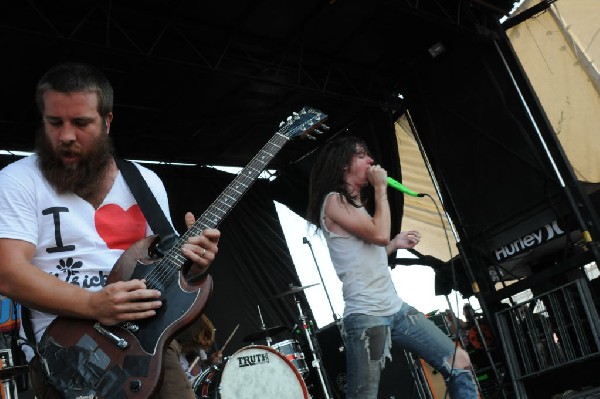 Underoath at Warped Festival, San Antonio, Texas