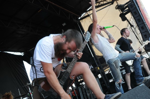 Underoath at Warped Festival, San Antonio, Texas