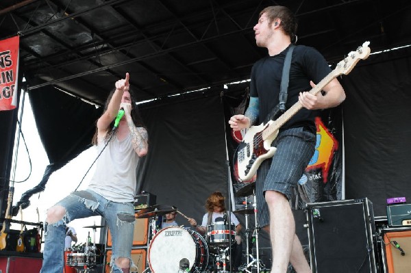Underoath at Warped Festival, San Antonio, Texas