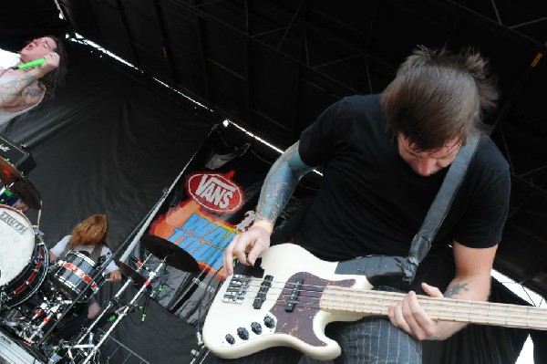 Underoath at Warped Festival, San Antonio, Texas