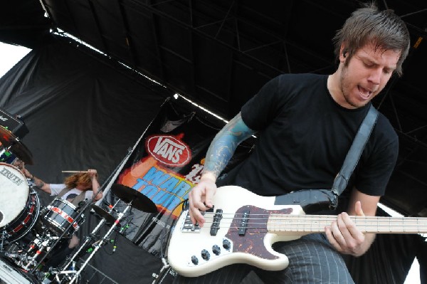 Underoath at Warped Festival, San Antonio, Texas