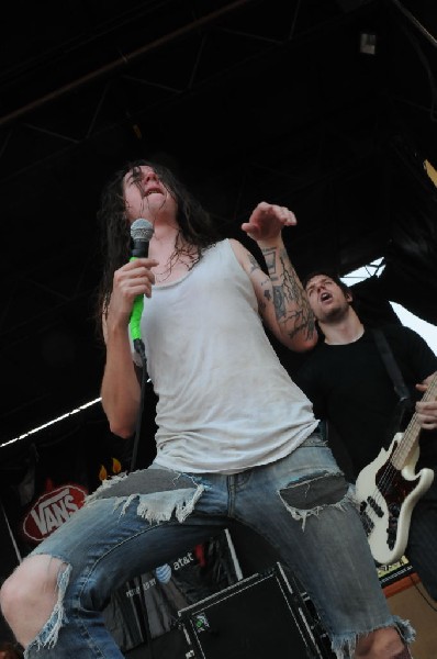 Underoath at Warped Festival, San Antonio, Texas