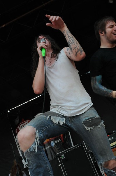 Underoath at Warped Festival, San Antonio, Texas