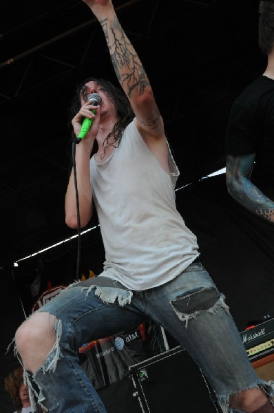 Underoath at Warped Festival, San Antonio, Texas