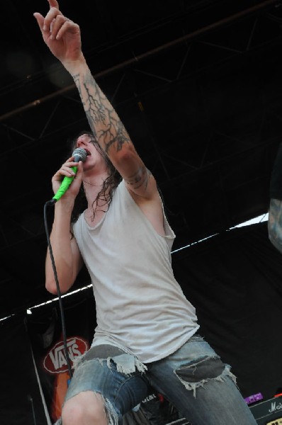 Underoath at Warped Festival, San Antonio, Texas