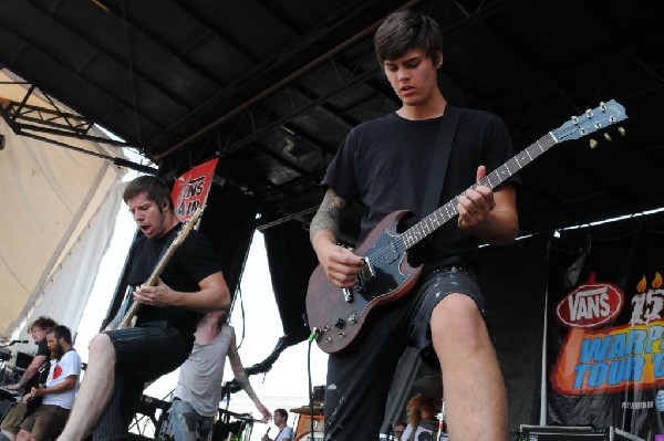 Underoath at Warped Festival, San Antonio, Texas