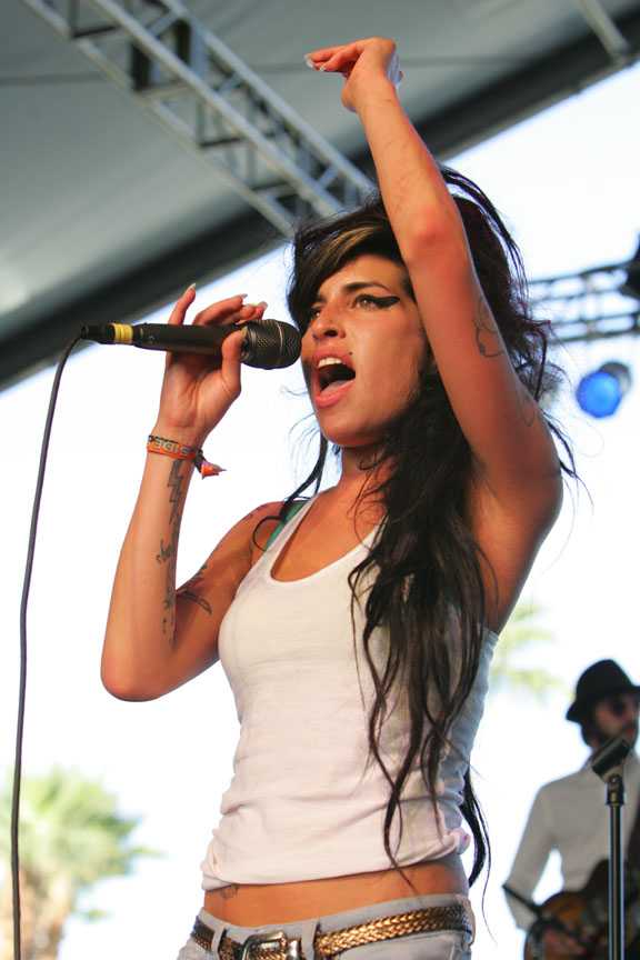 Amy Winehouse at Coachella 2007  at Coachella 2007 