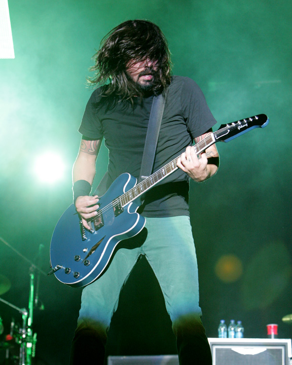 Dave Grohl of the Foo Fighters at ACL Fest 2008